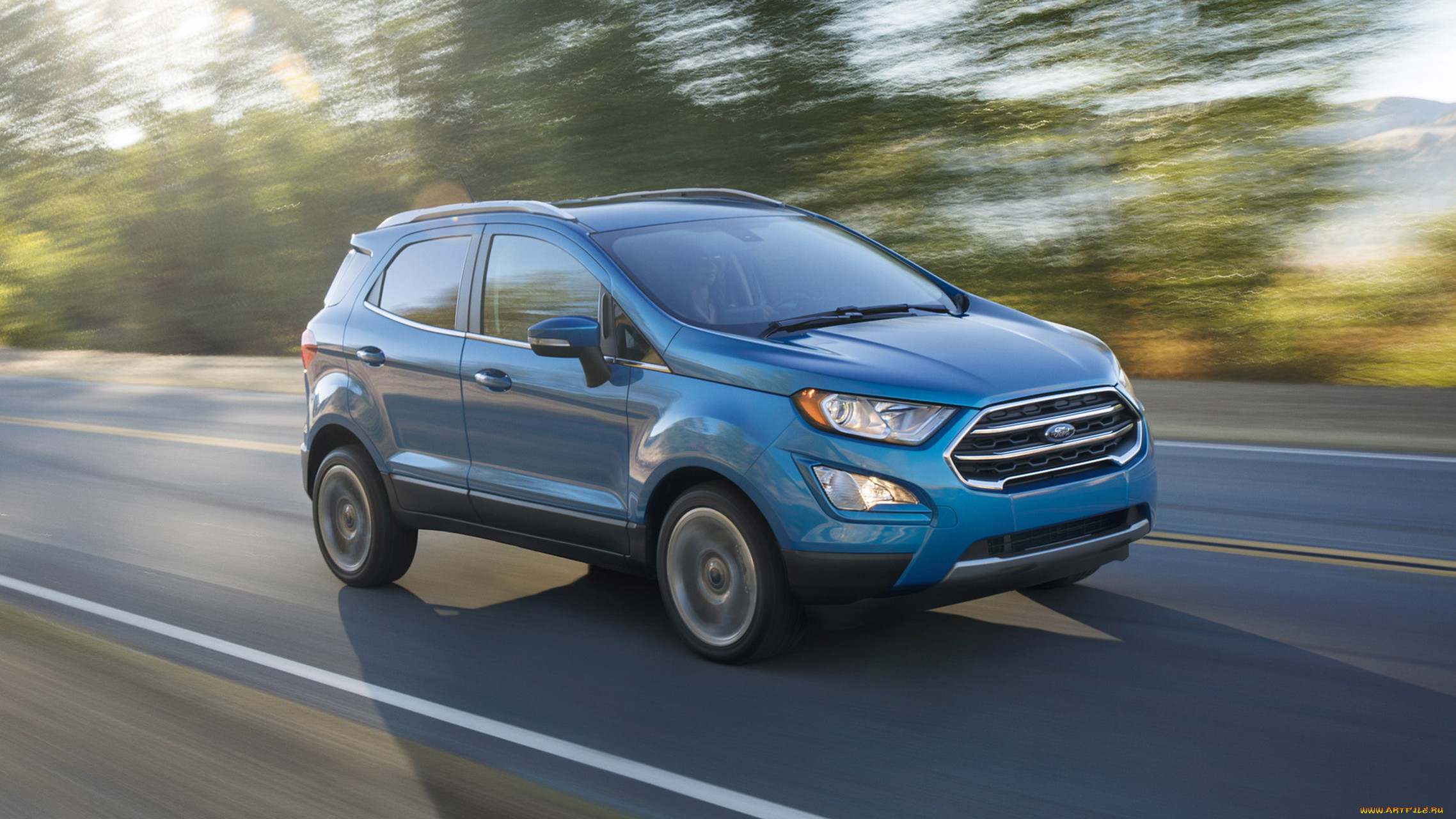 ford ecosport 2018, , ford, ecosport, blue, 2018